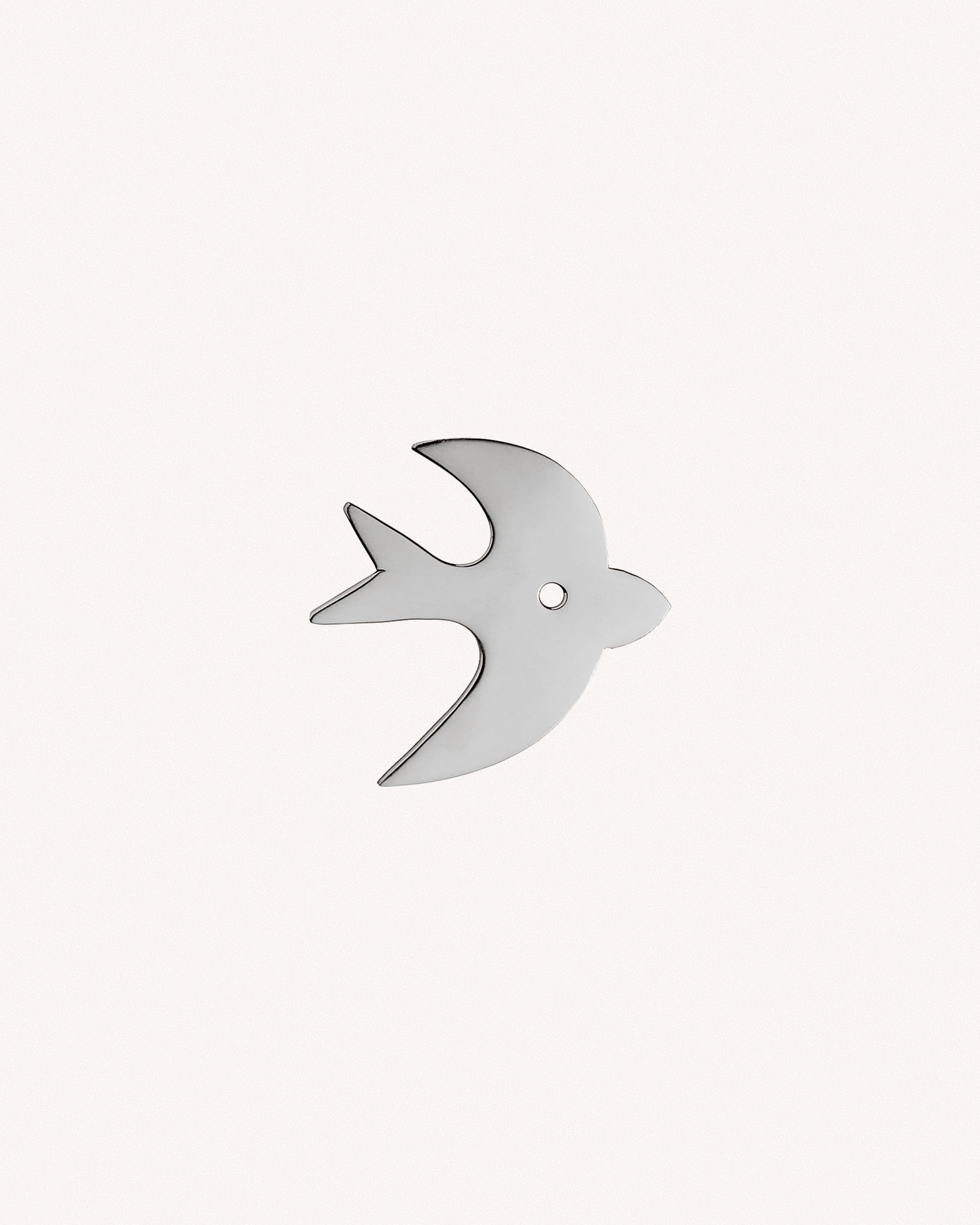 Bird Backplate, Polished Nickel