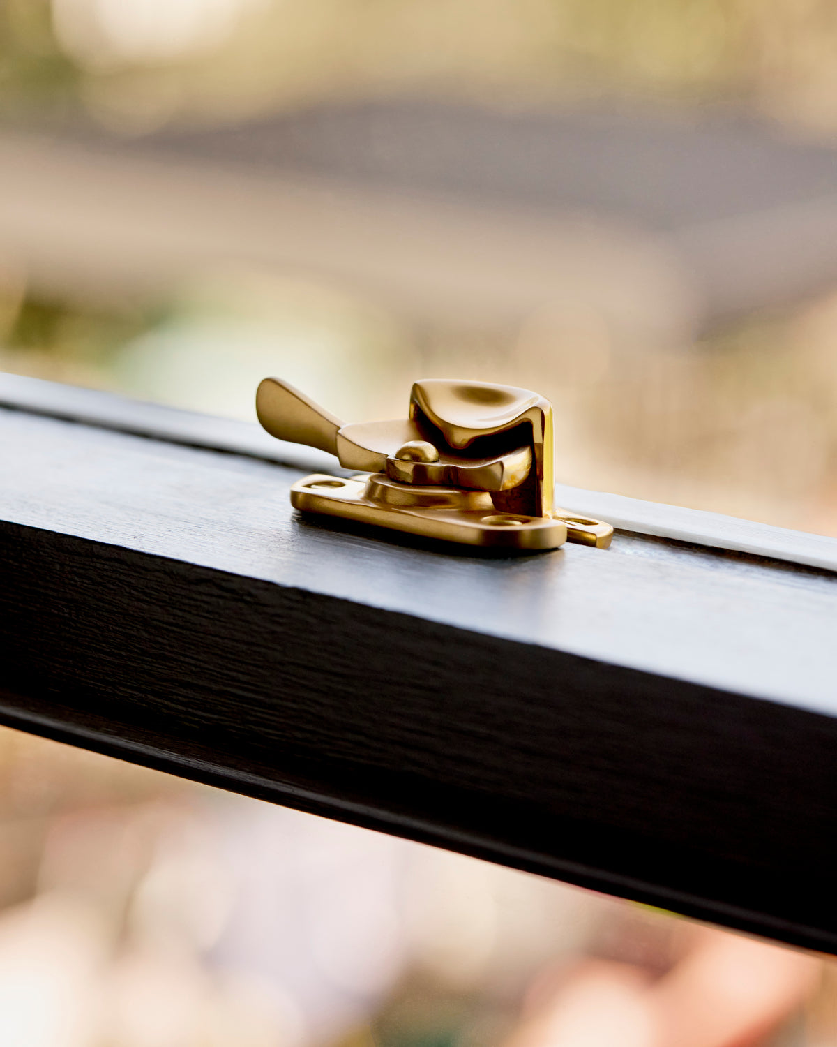 Tay Sash Window Latch, Aged Brass