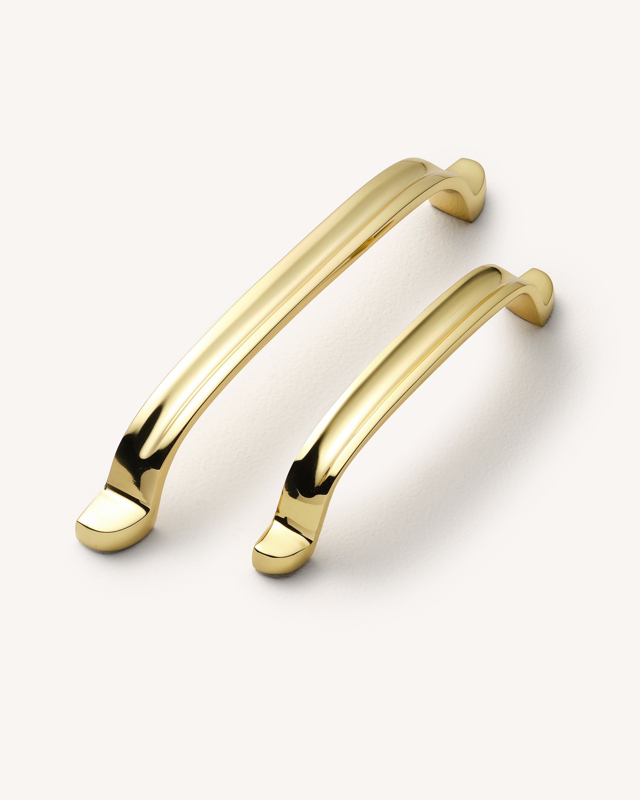 Ray Handle, Polished Brass