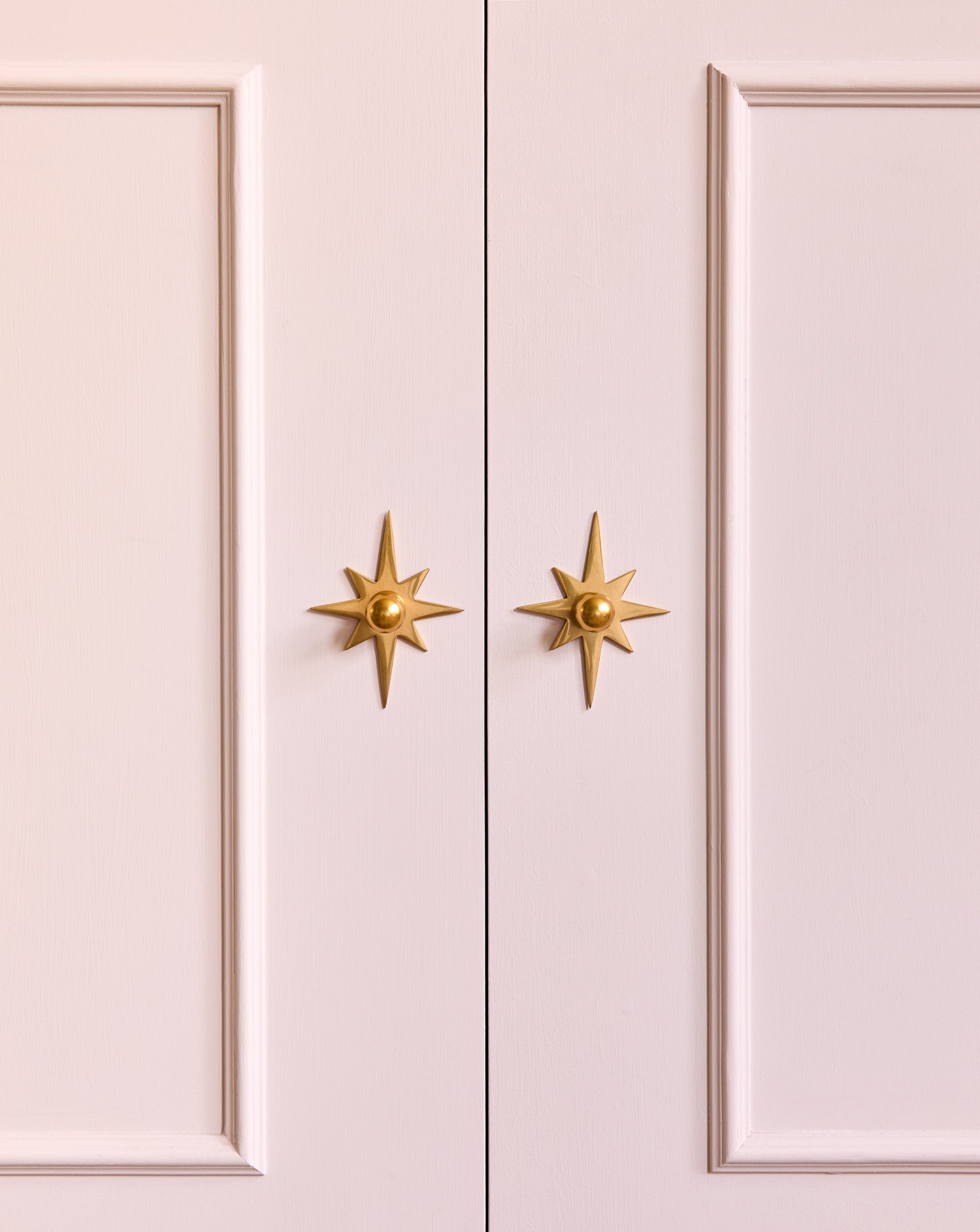 Star Backplate, Aged Brass