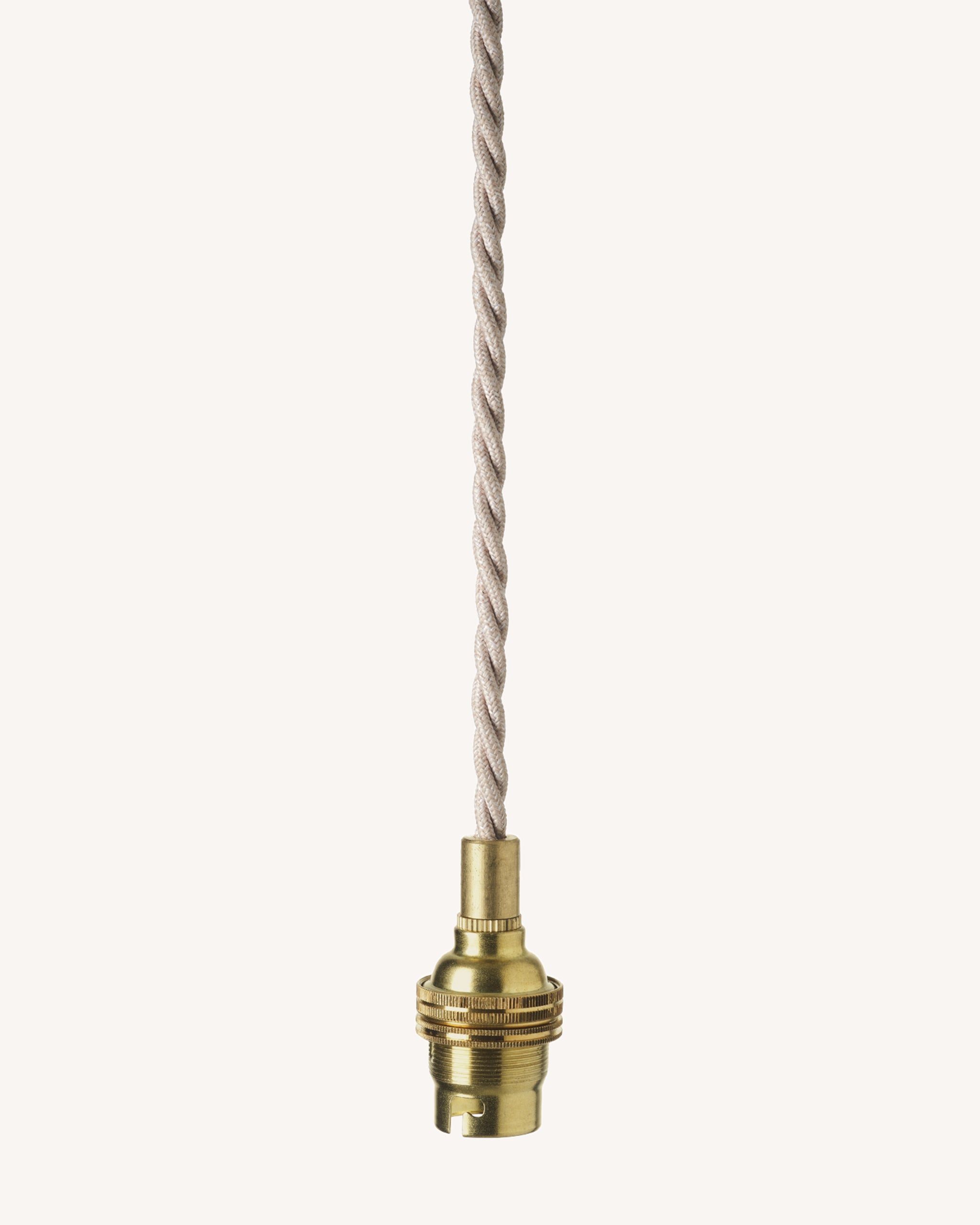 Bulb Holder and Flex, Brass