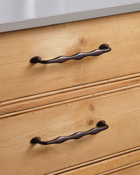 Wave Handle, Blackened Bronze – MG&Co.
