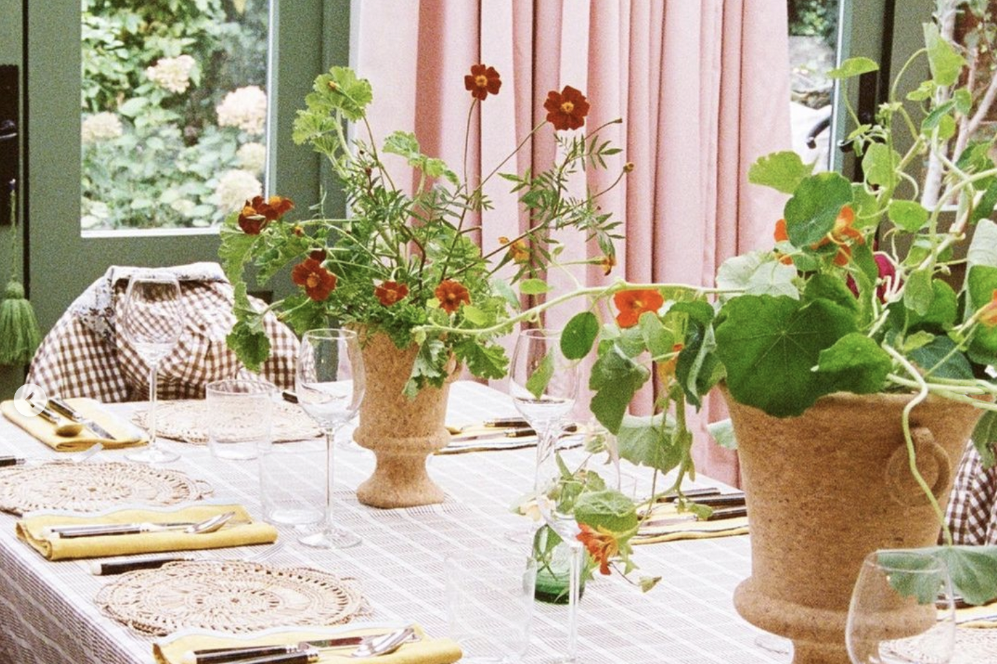 Ingredients for a Table
