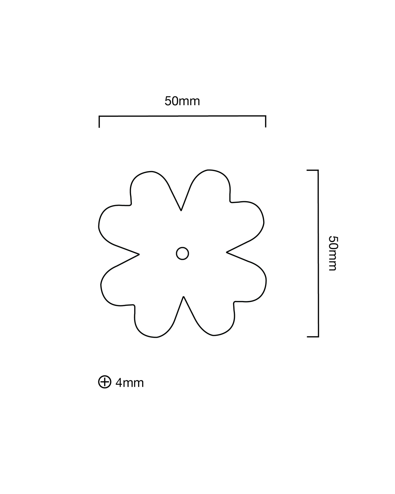 Clover Backplate, Aged Brass – MG&Co.