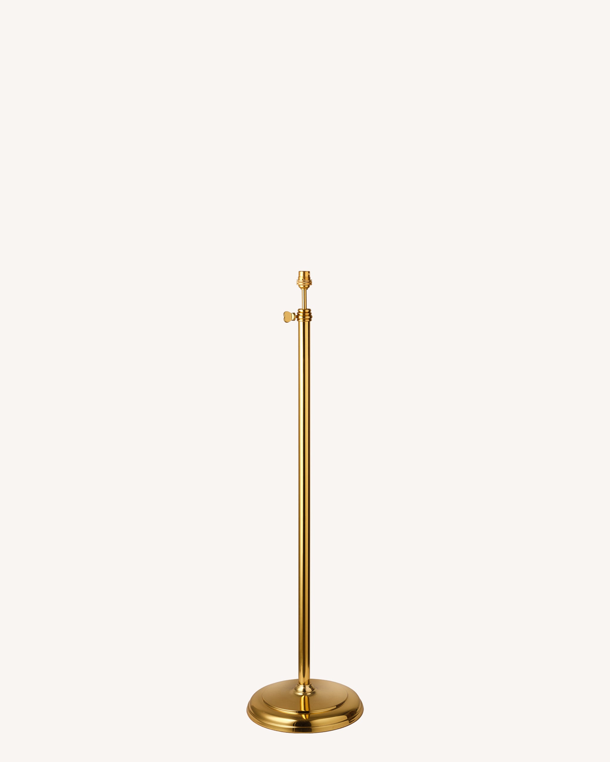 Adjustable Floor Lamp, Brass