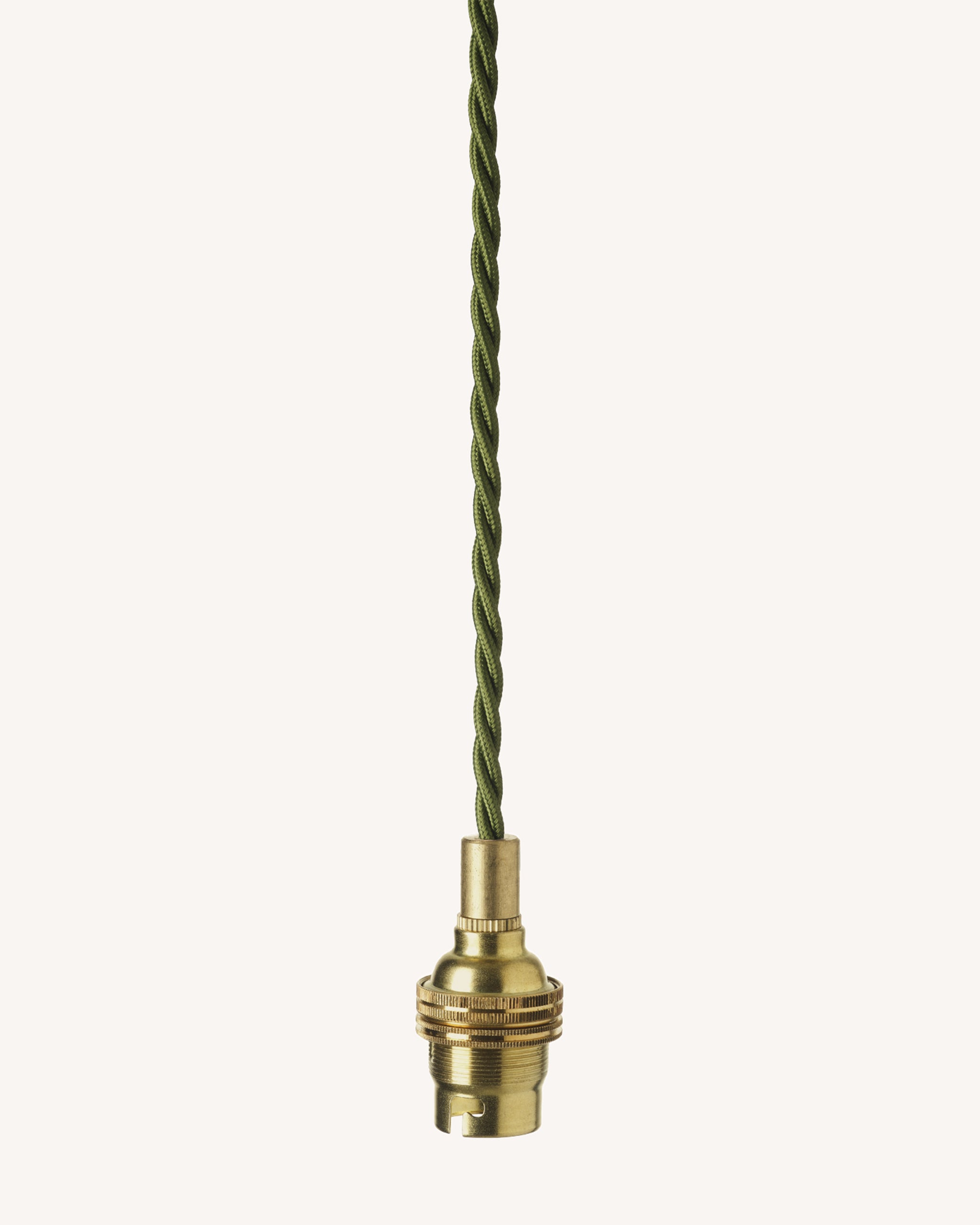 Bulb Holder and Flex, Brass