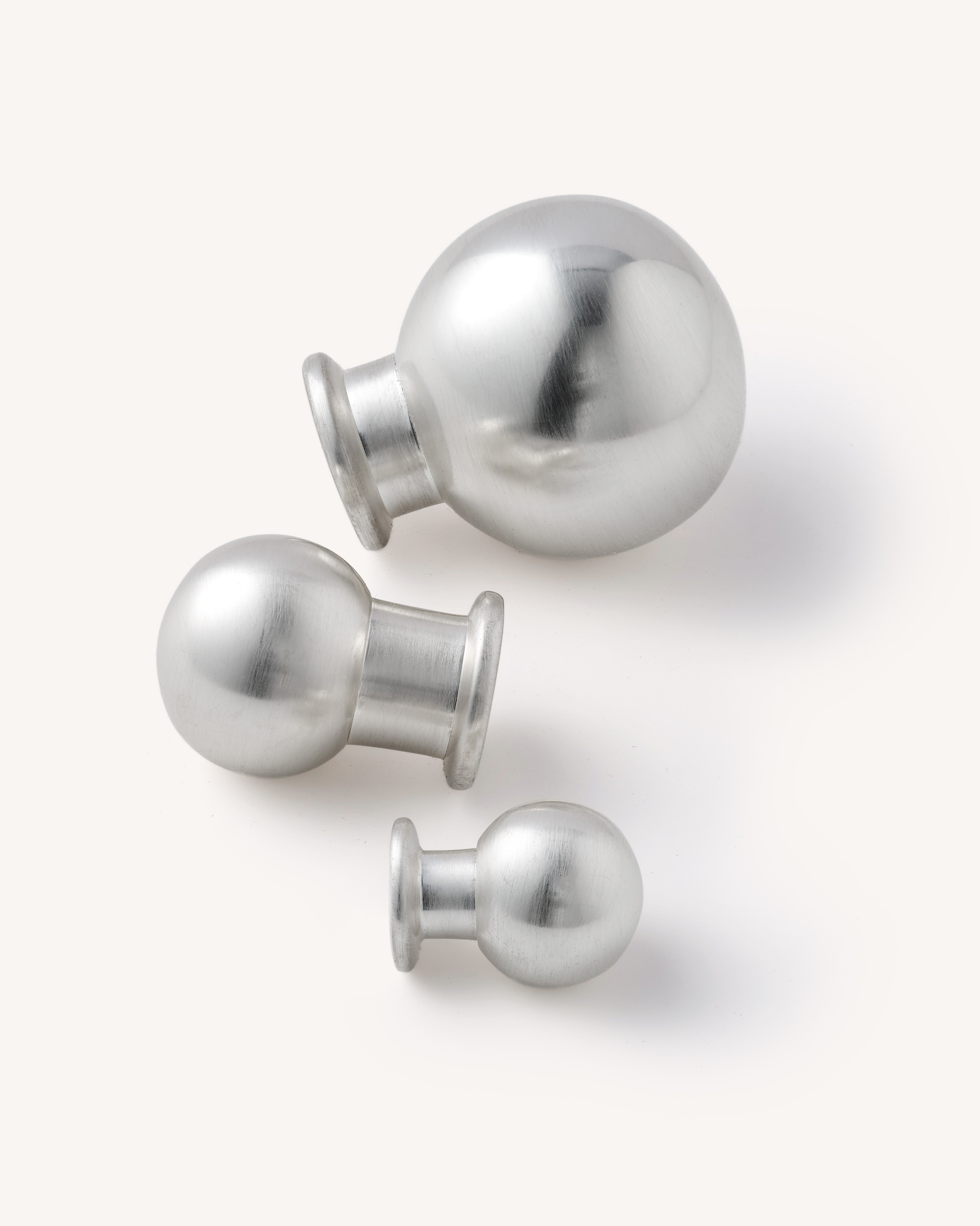 Brushed Nickel Knob
