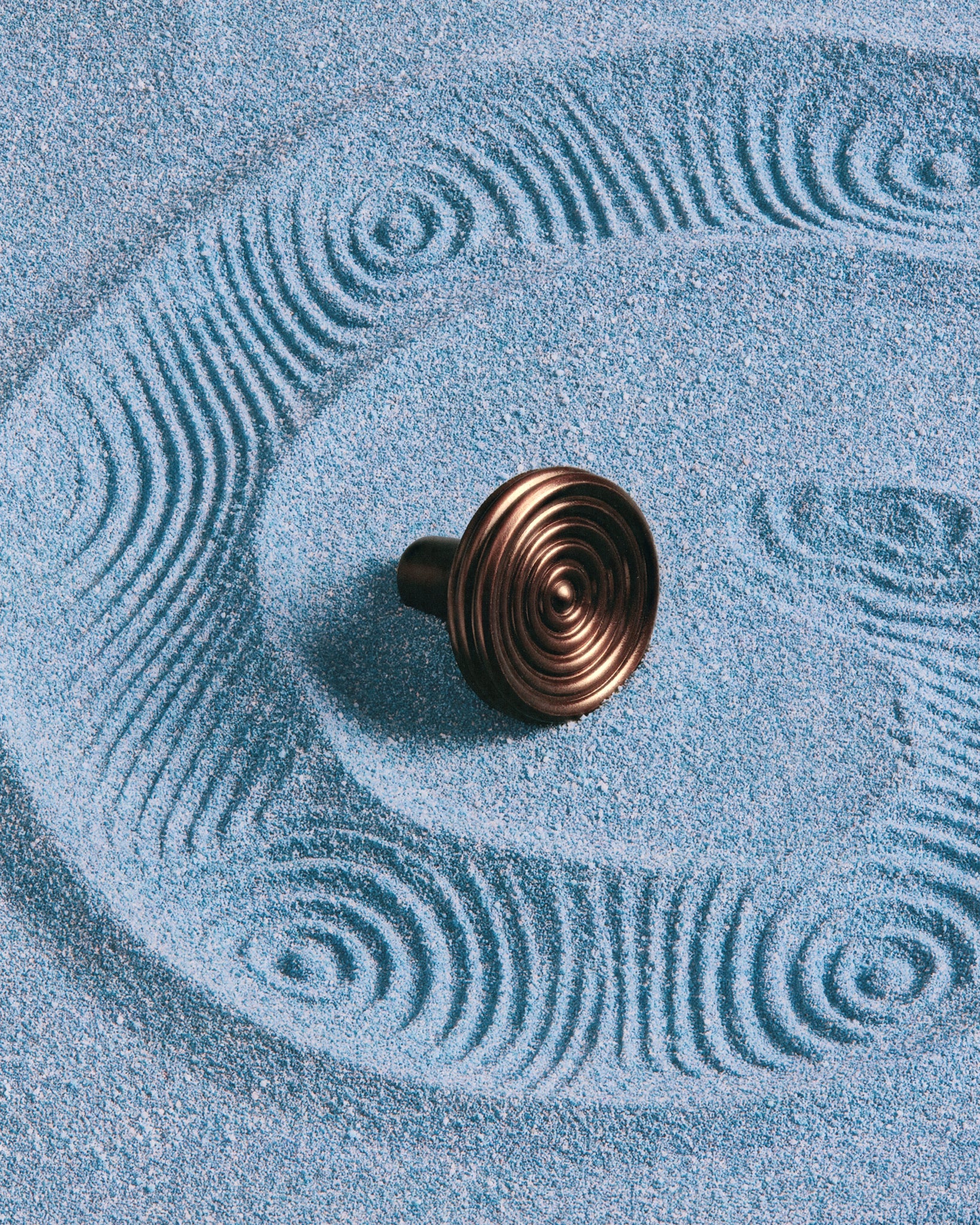 Ripple Knob, Blackened Bronze