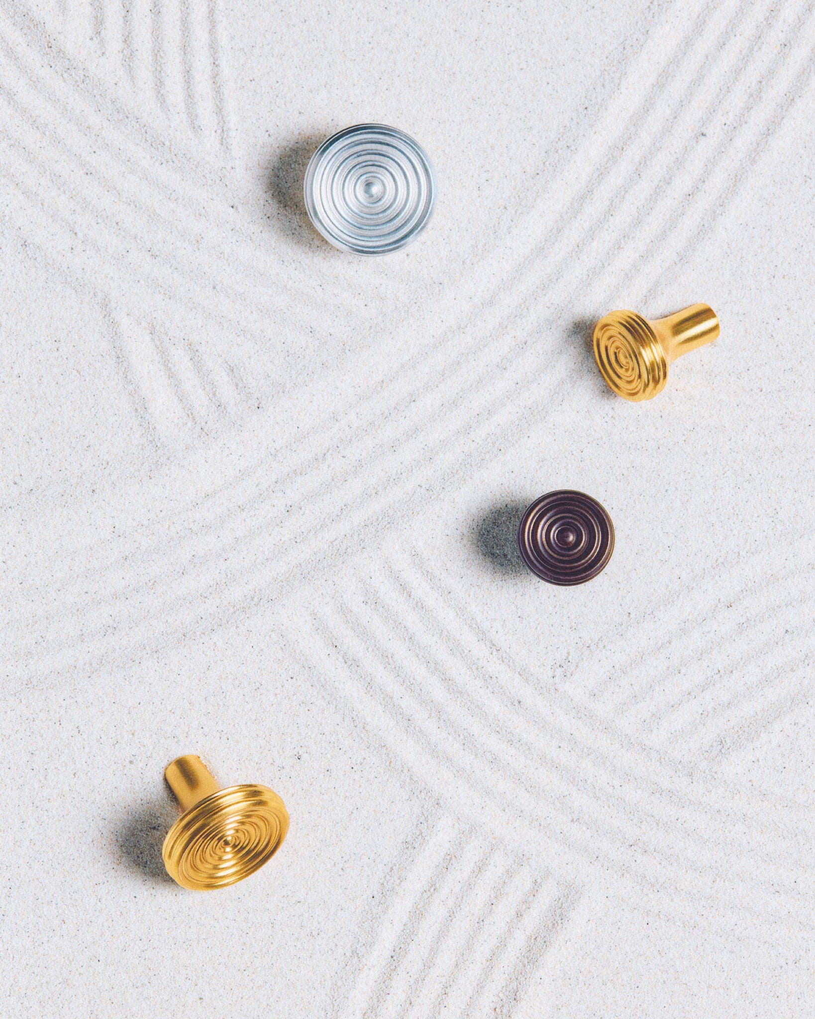 Ripple Knob, Brushed Nickel