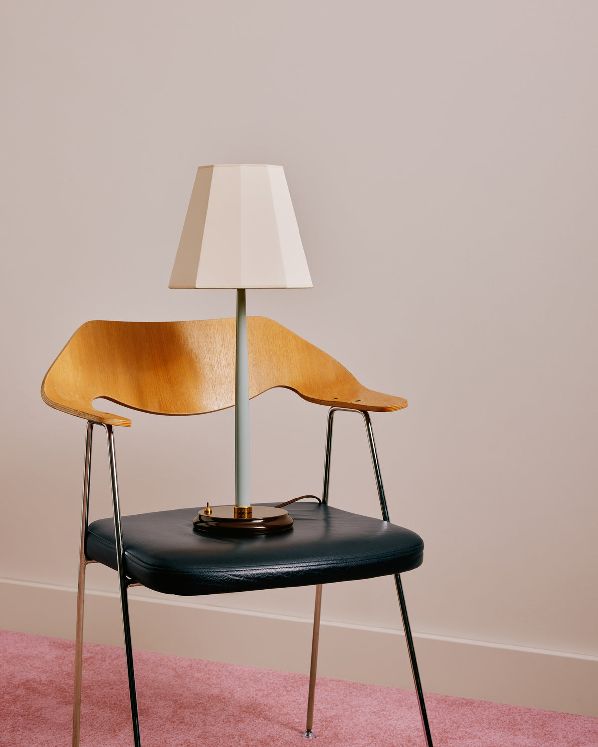 Mill Table Lamp Base, Sky Blue