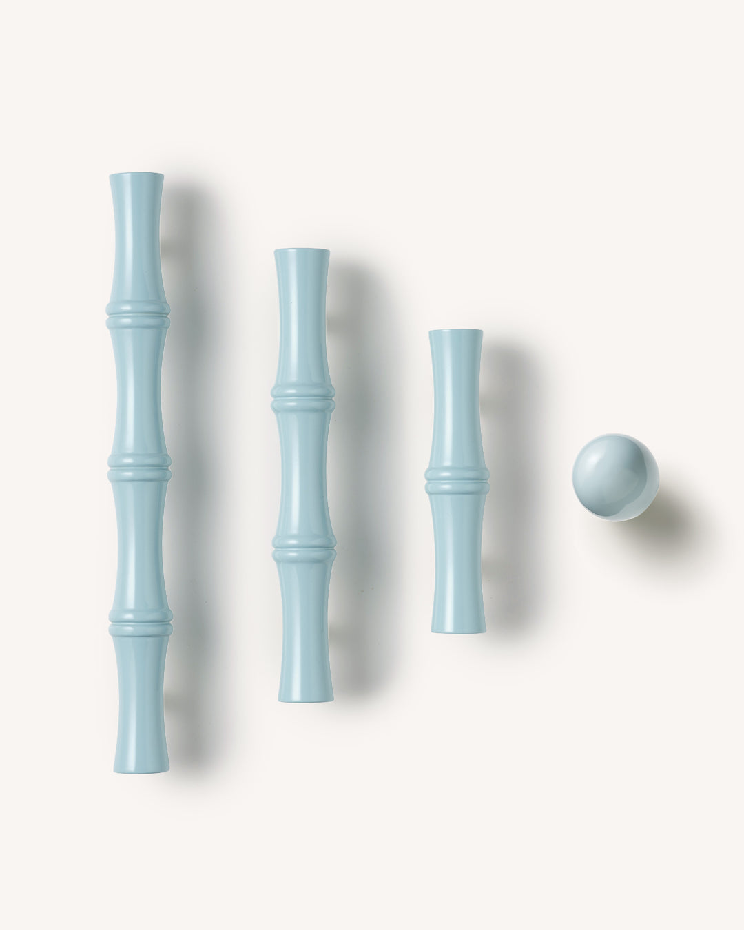 Bamboo Handle, Pale Blue