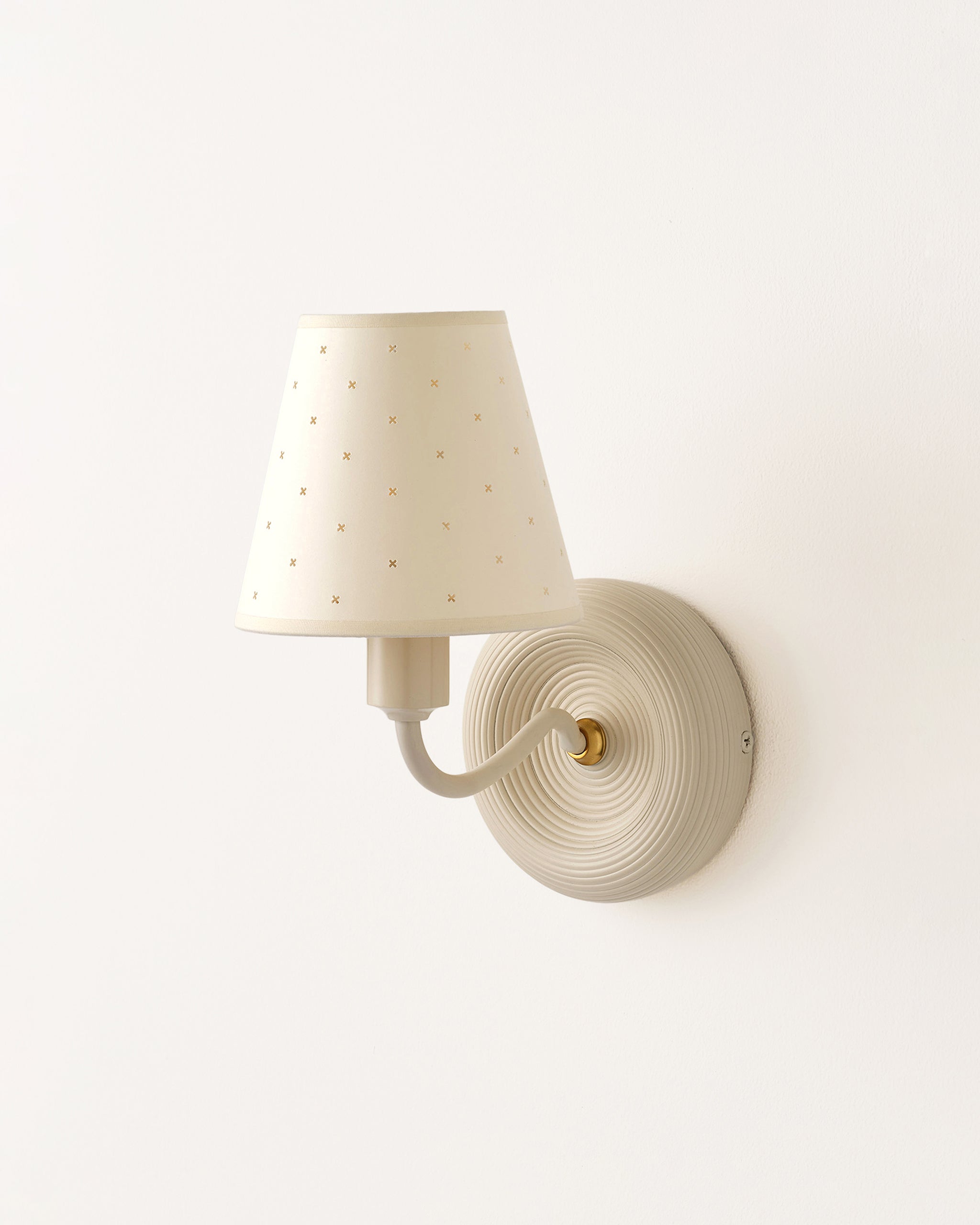 Hive Wall Light, Cream