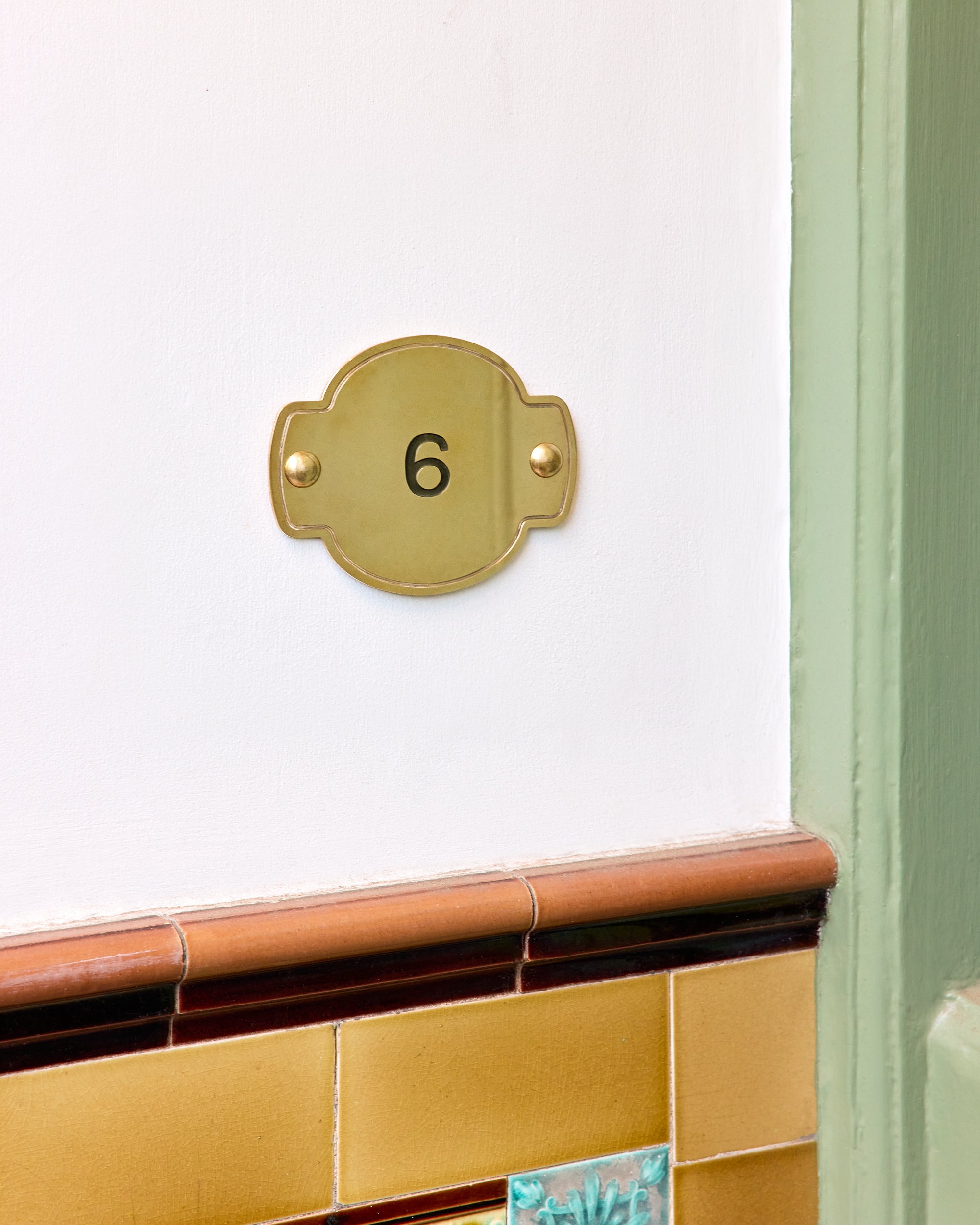 Front Door Number Plaque