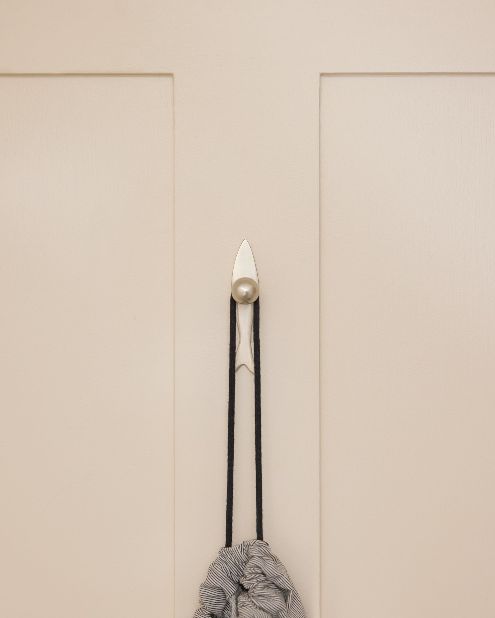 Fish Hook, Brushed Nickel MG&Co. Fish Hook, Brushed Nickel MG&Co.