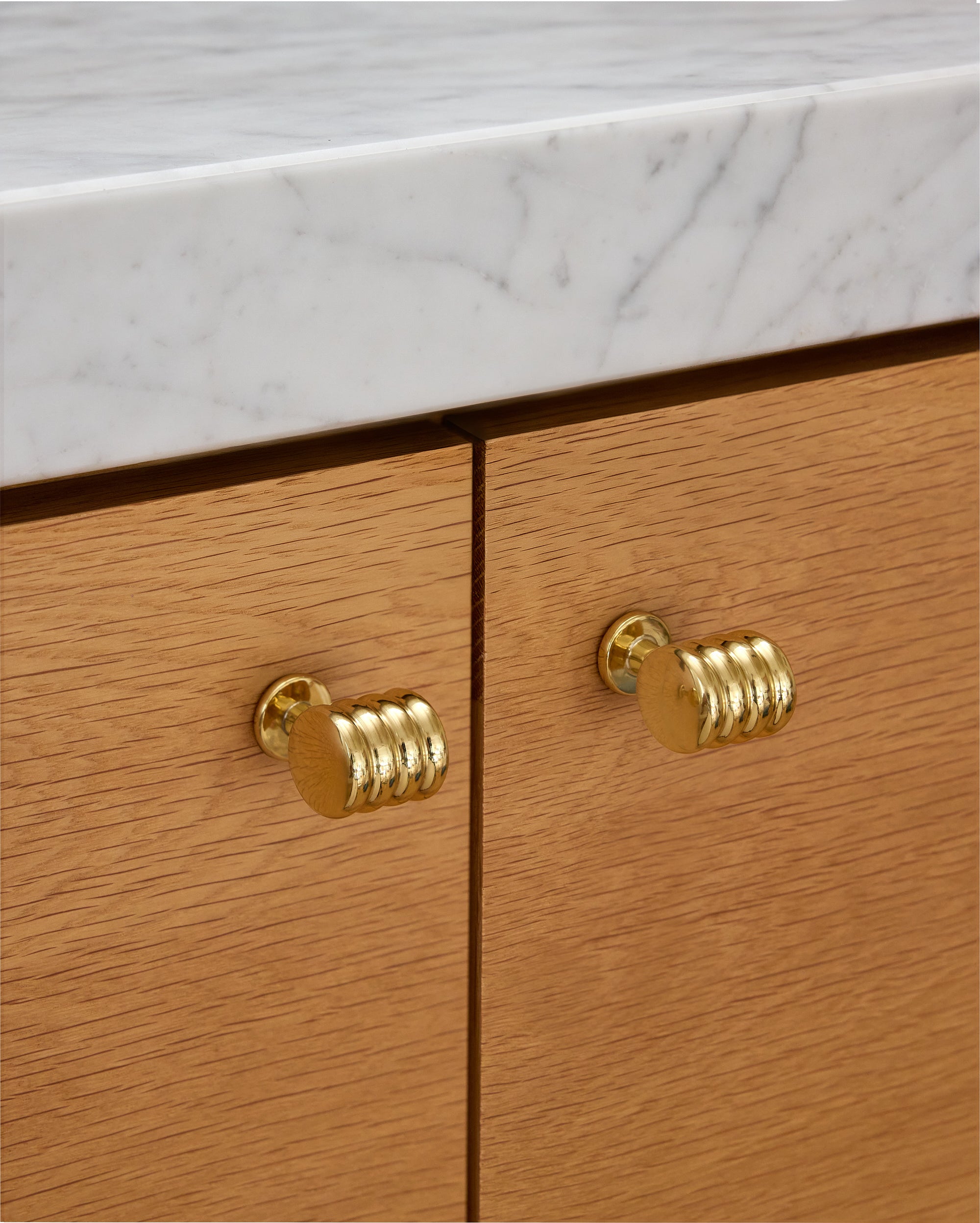 Tay Knob, Polished Brass