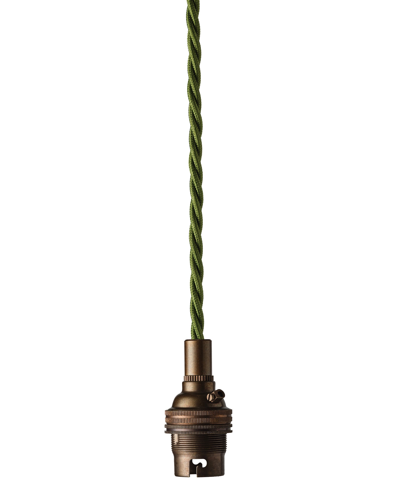 Bulb Holder and Flex, Blackened