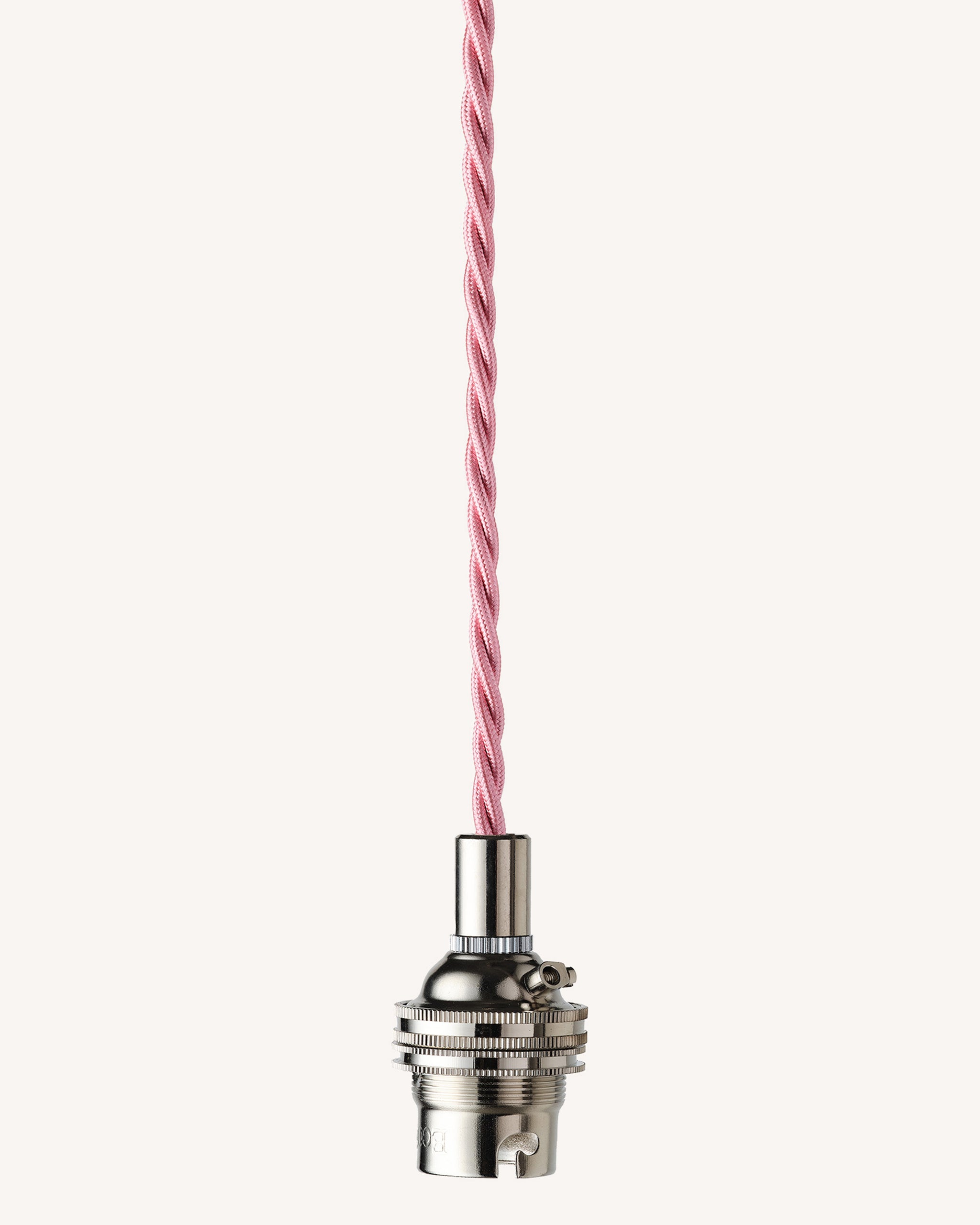 Bulb Holder and Flex, Nickel