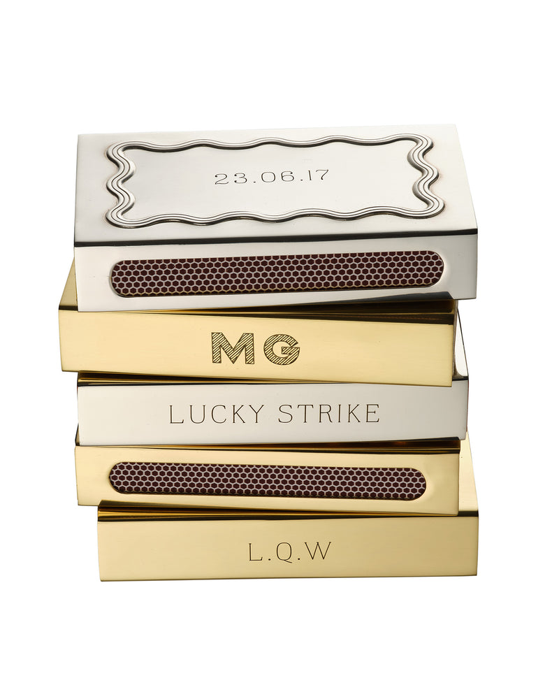 Wave Matchbox Sleeve, Silver – MG&Co.