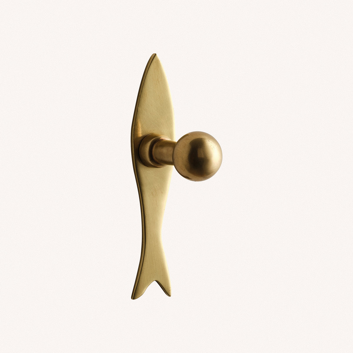 Fish Hook, Aged Brass