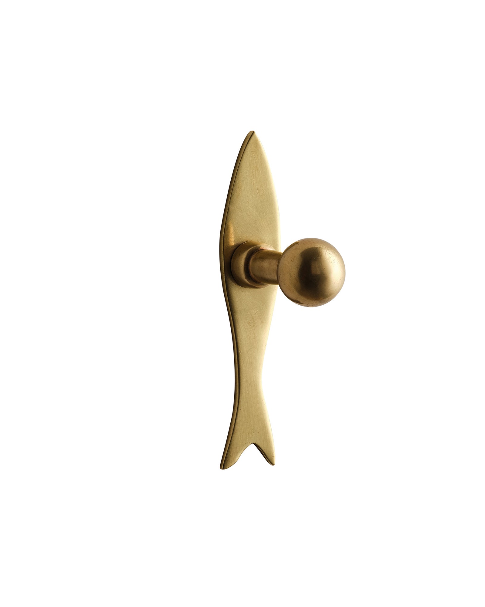 Fish Hook, Aged Brass  MG&Co.