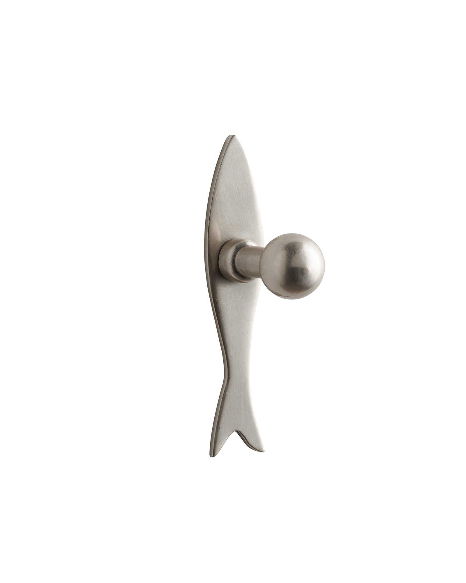 Fish Hook, Brushed Nickel MG&Co. Fish Hook, Brushed Nickel MG&Co.