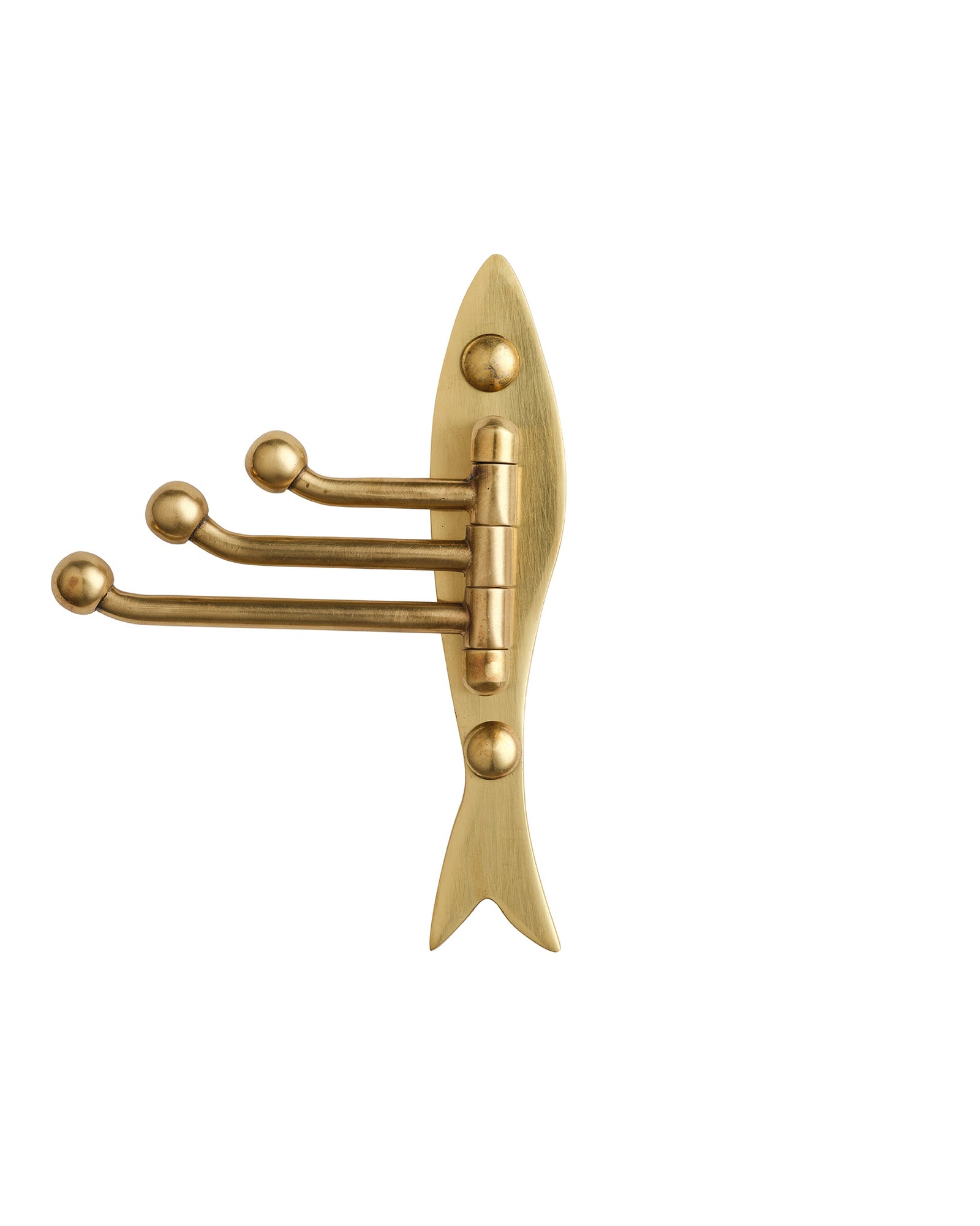 british anti smoking advert fish hook Fish Swing Arm Hook, Aged Brass – MG&Co