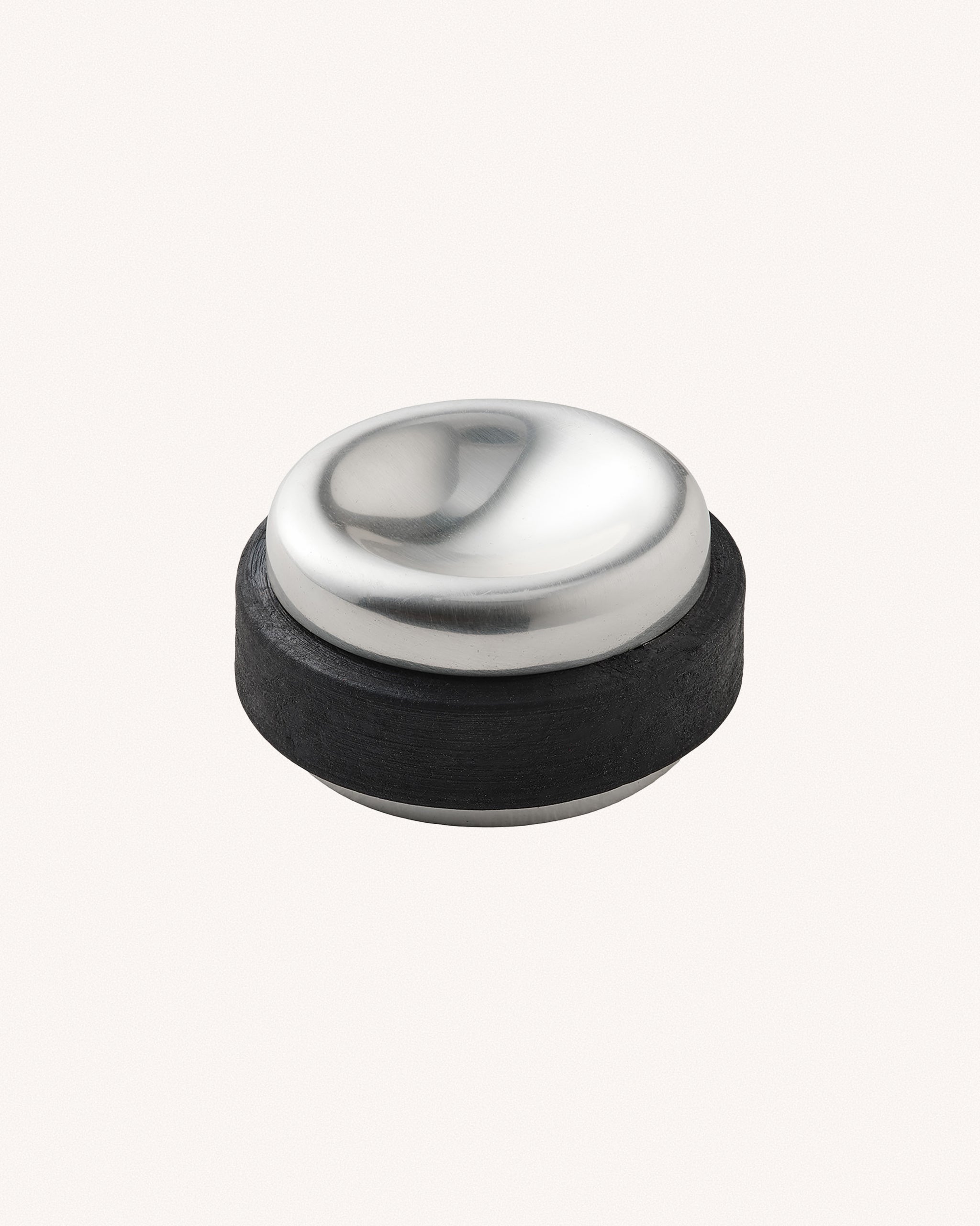 Floor Door Stop, Brushed Nickel