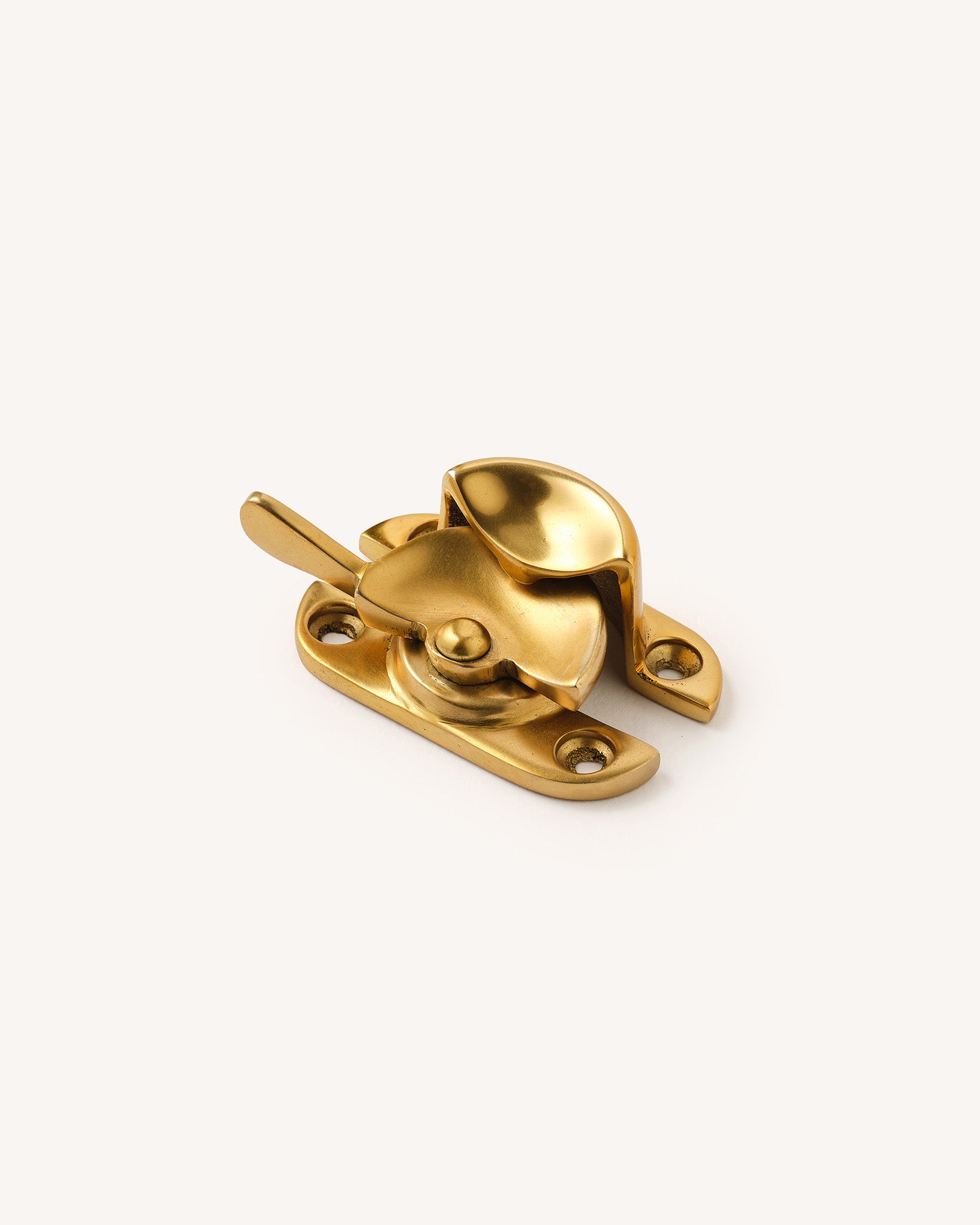 Tay Sash Window Latch, Aged Brass
