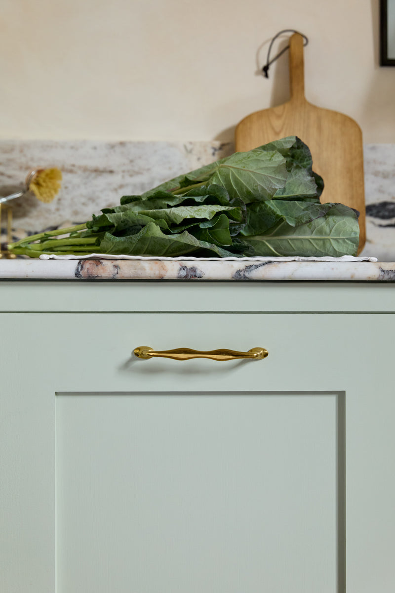 Wave Handle, Aged Brass – MG&Co.