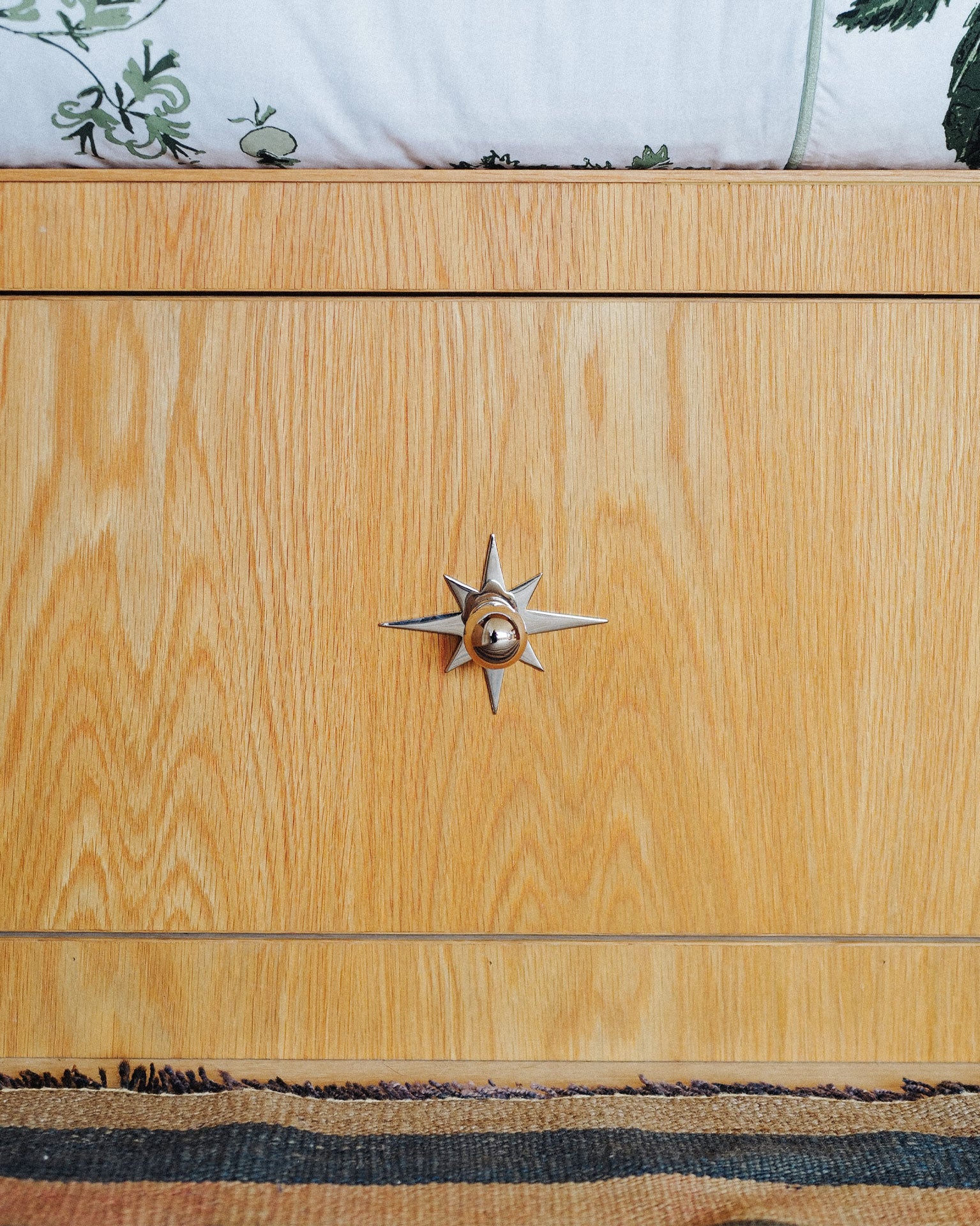 Star Backplate, Polished Nickel
