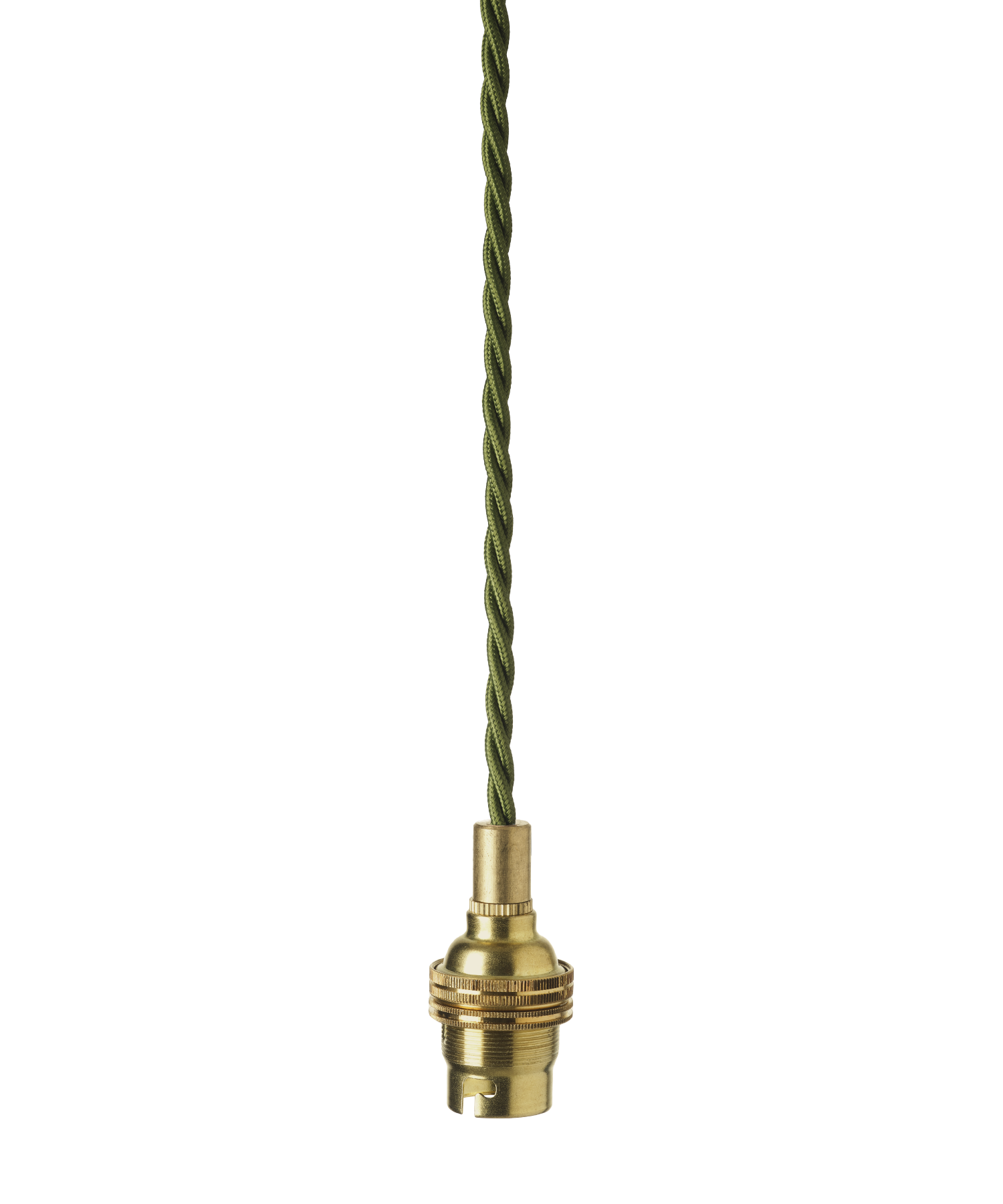 Bulb Holder and Flex, Brass